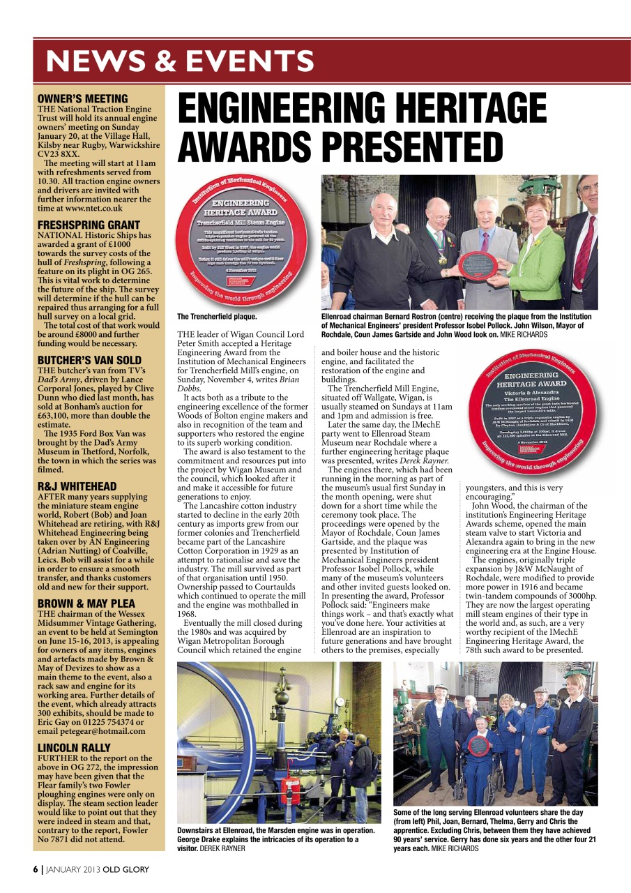 Old Glory Magazine Preview Pages