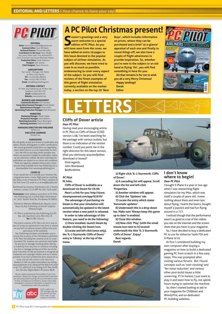 PC Pilot Preview Pages