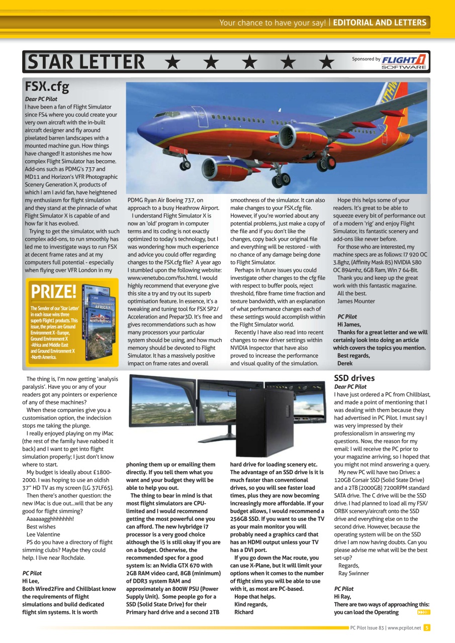 PC Pilot Preview Pages