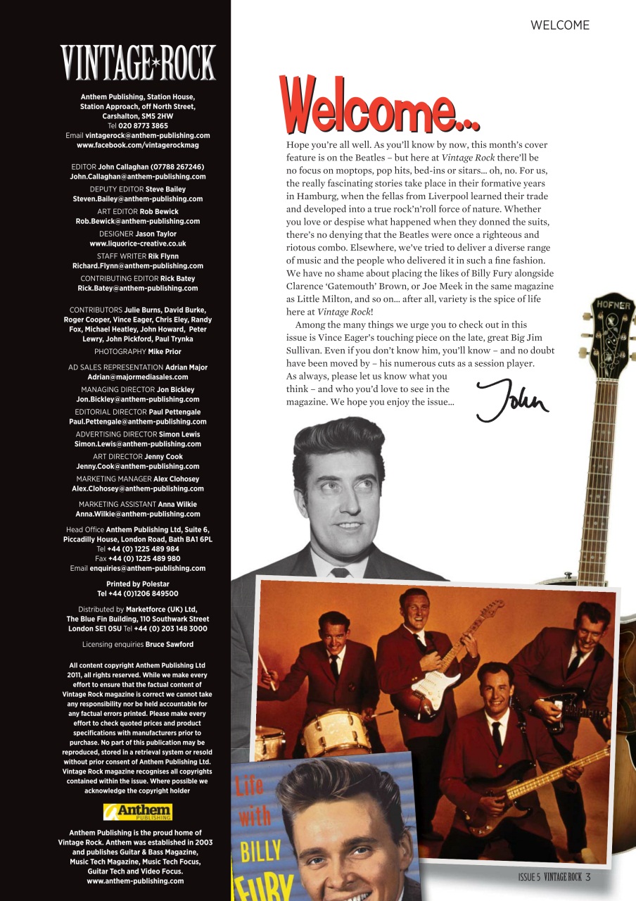 Vintage Rock Preview Pages