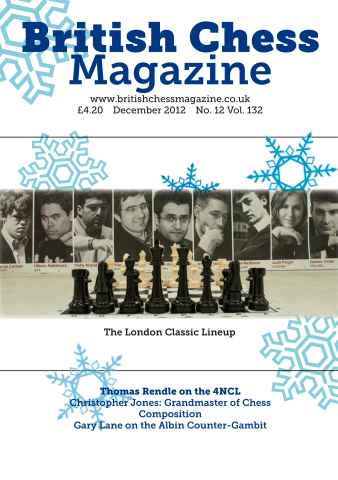British Chess Magazine issue December 2012