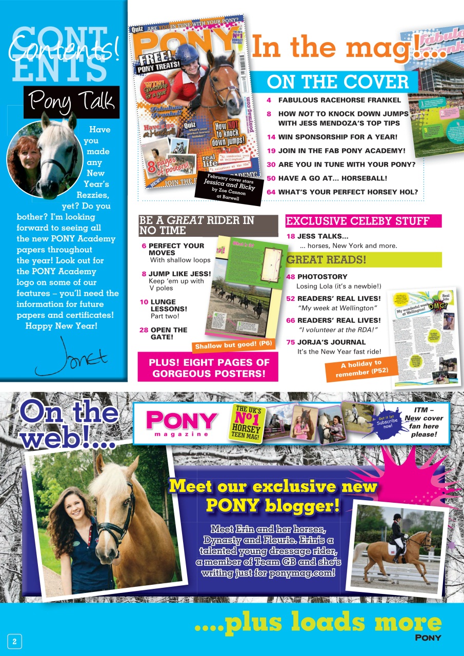 Pony Magazine Preview Pages