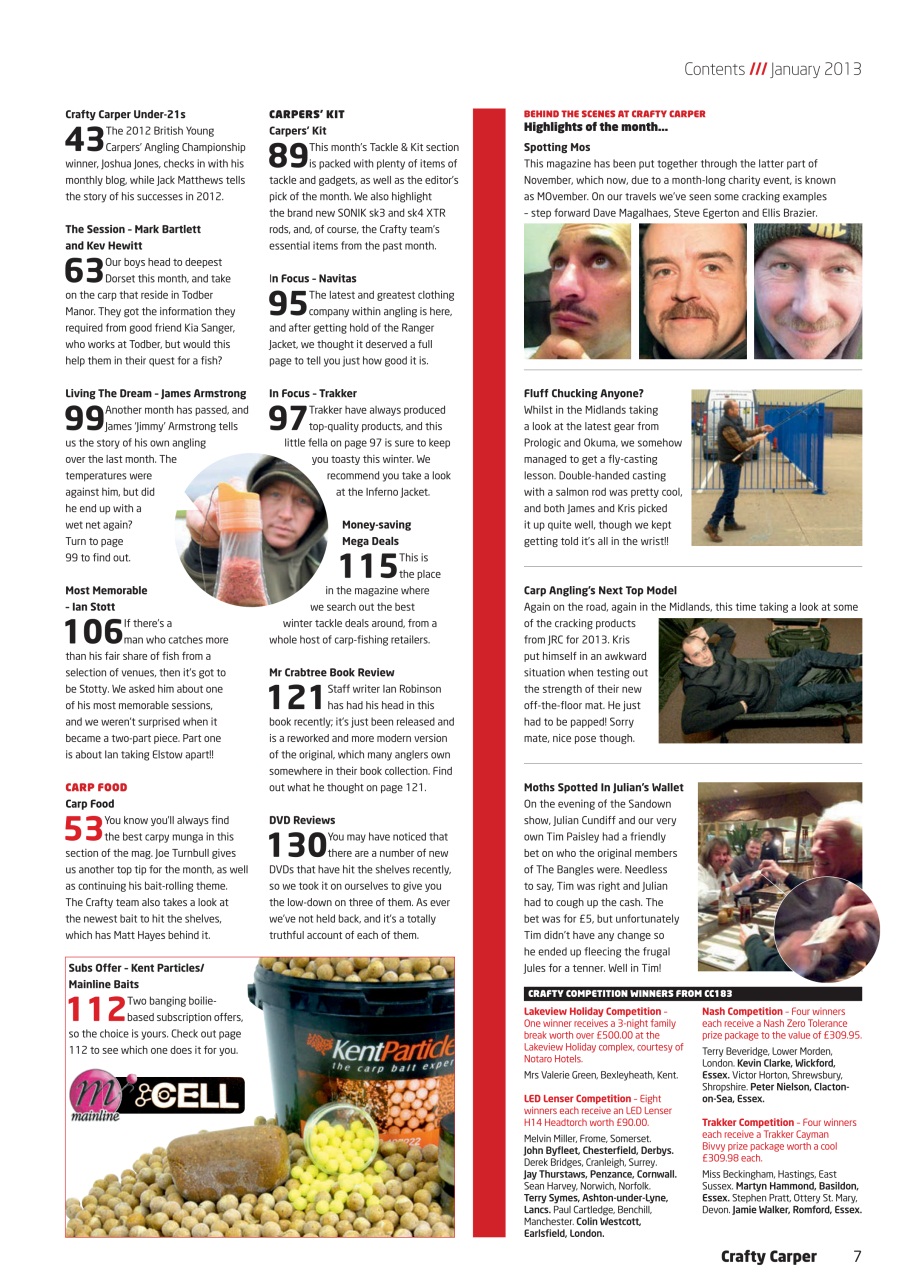 Crafty Carper Preview Pages