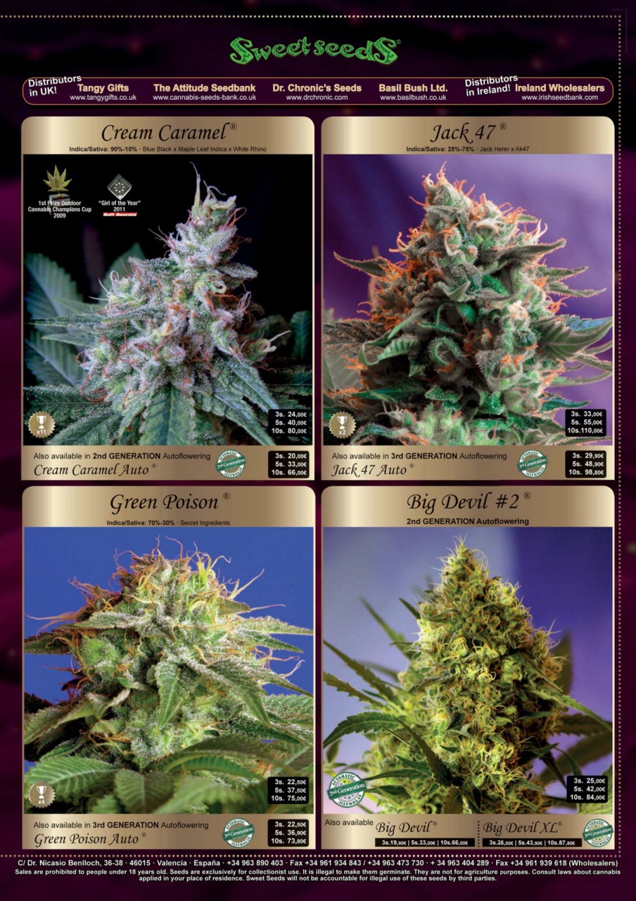 Weed World Preview Pages