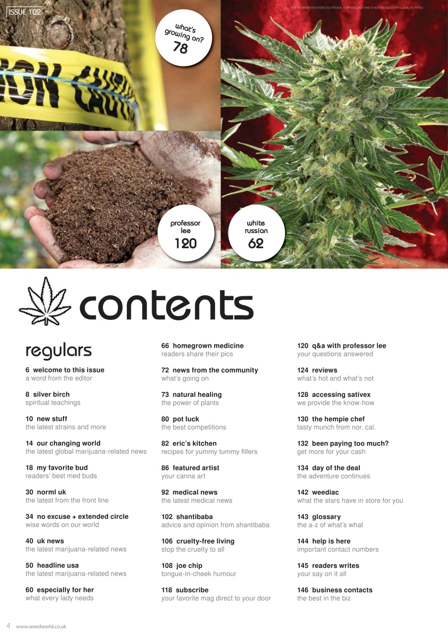 Weed World Preview Pages