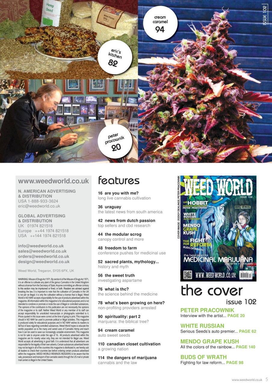 Weed World Preview Pages