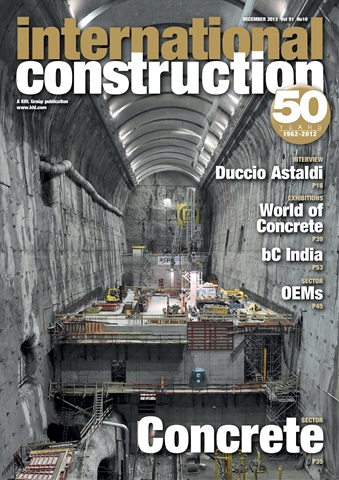 International Construction issue December 2012