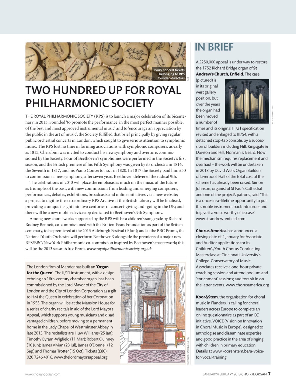 Choir & Organ Preview Pages