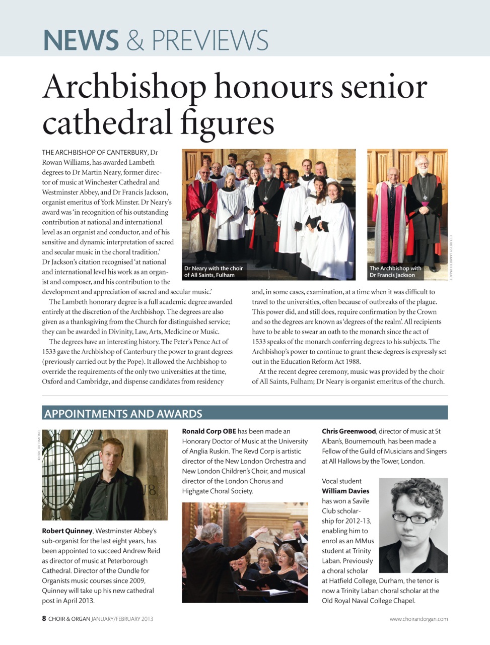 Choir & Organ Preview Pages