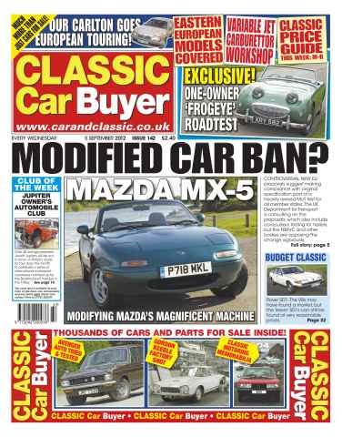 Classic Car Buyer issue September 5 2012