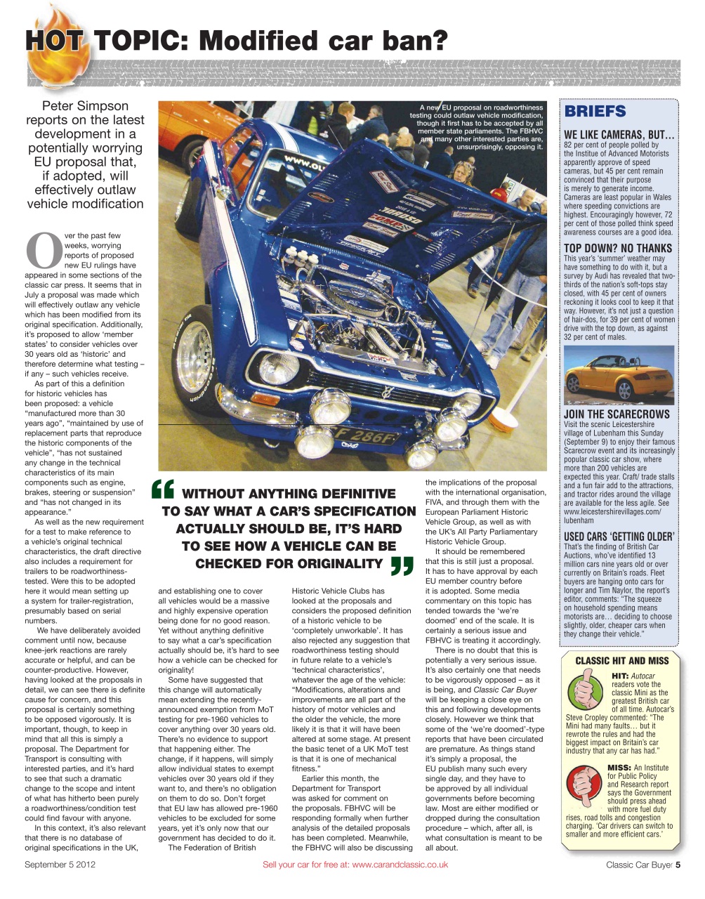 Classic Car Buyer Preview Pages