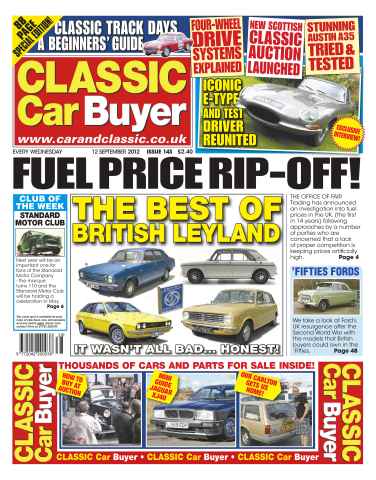 Classic Car Buyer issue September 12 2012