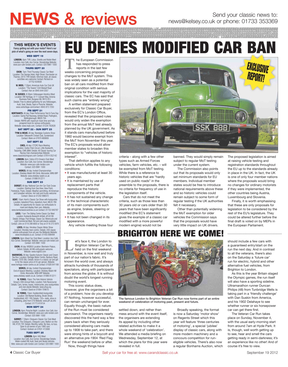 Classic Car Buyer Preview Pages