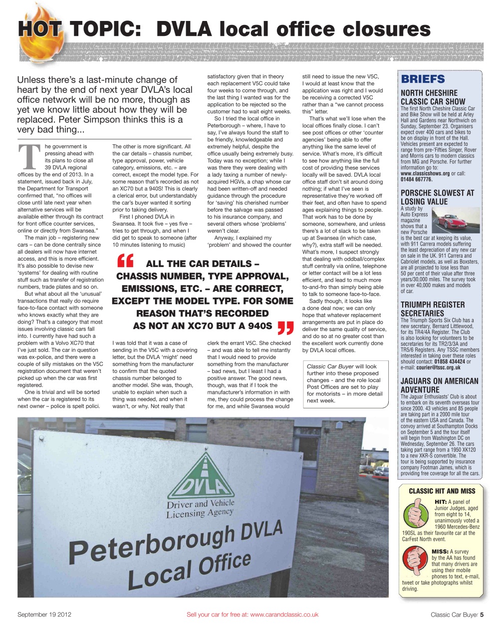 Classic Car Buyer Preview Pages