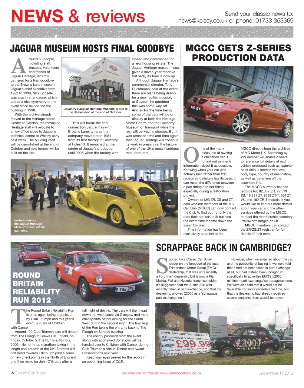 Classic Car Buyer Preview Pages