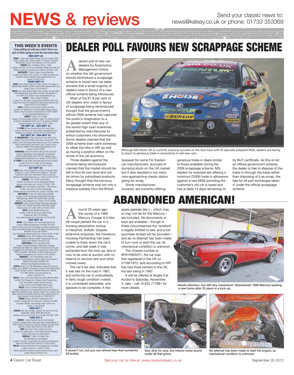Classic Car Buyer Preview Pages