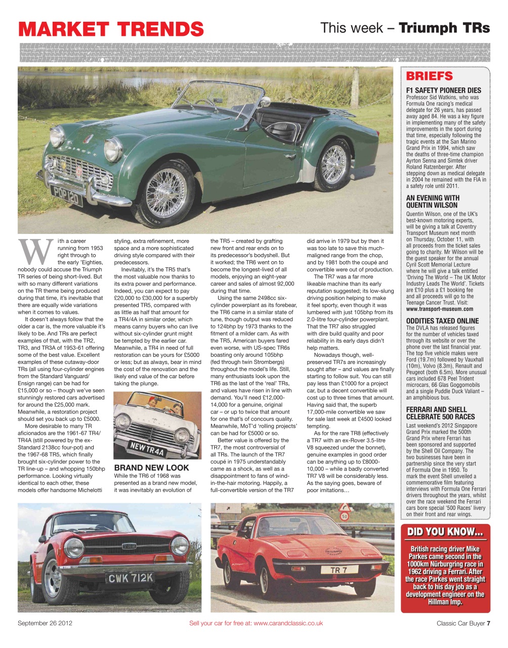 Classic Car Buyer Preview Pages