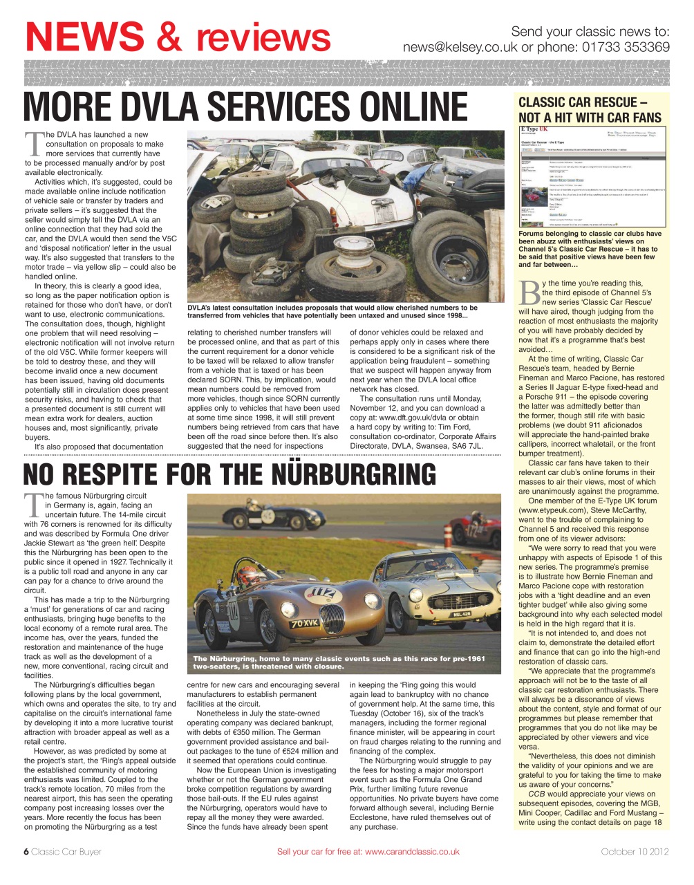 Classic Car Buyer Preview Pages