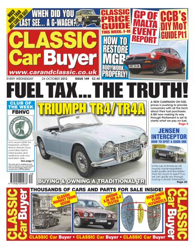 Classic Car Buyer issue 