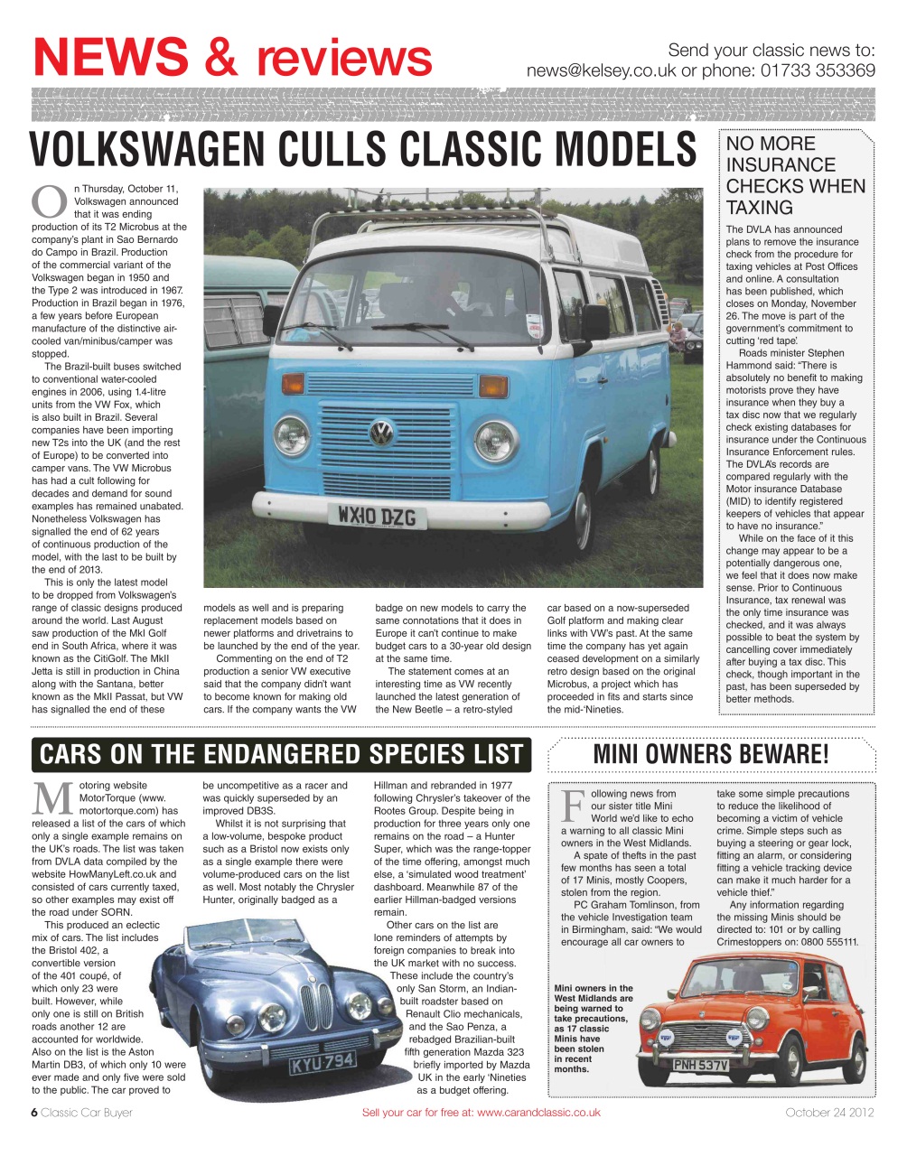 Classic Car Buyer Preview Pages
