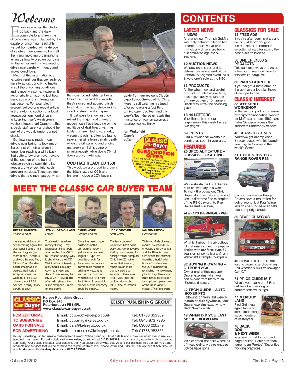 Classic Car Buyer Preview Pages