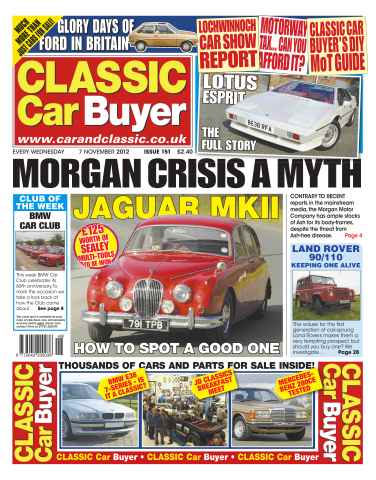 Classic Car Buyer issue November 7 2012