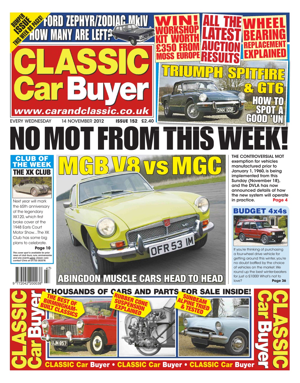 Classic Car Buyer Preview Pages