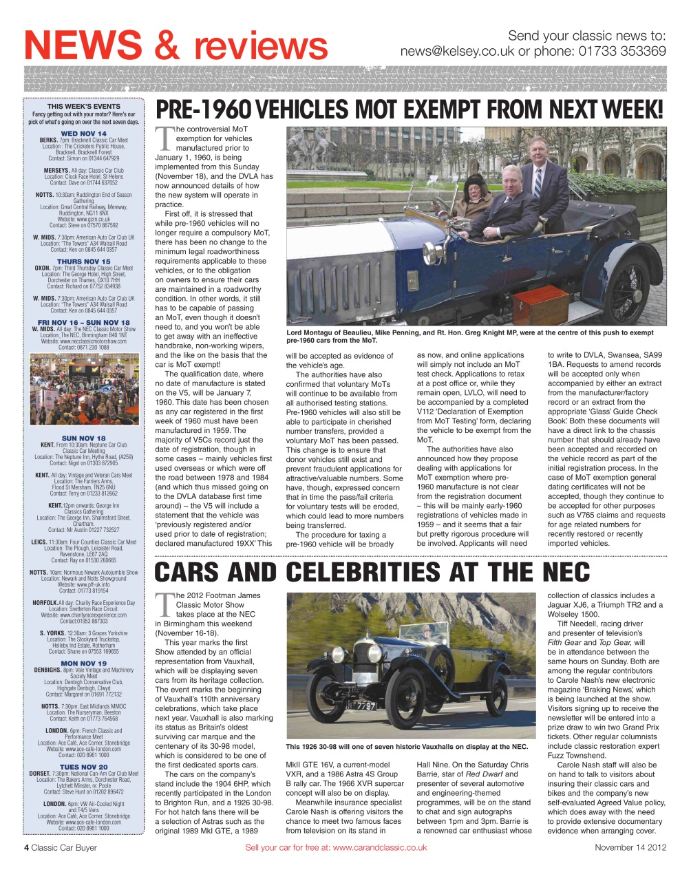 Classic Car Buyer Preview Pages