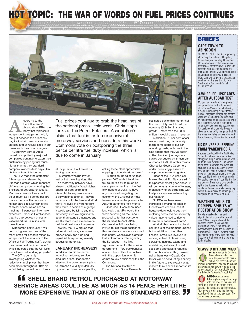 Classic Car Buyer Preview Pages