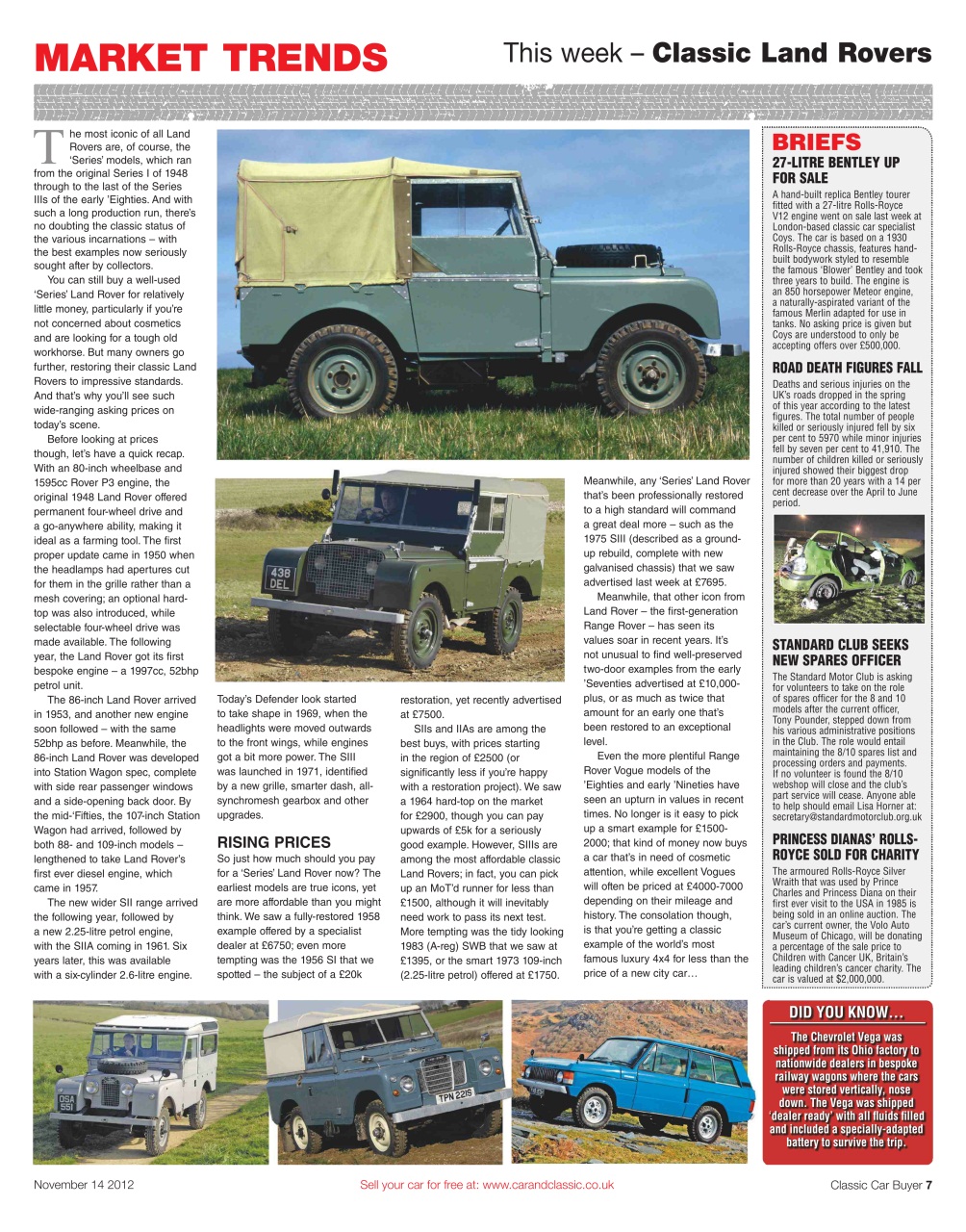 Classic Car Buyer Preview Pages