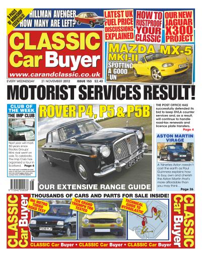 Classic Car Buyer issue 