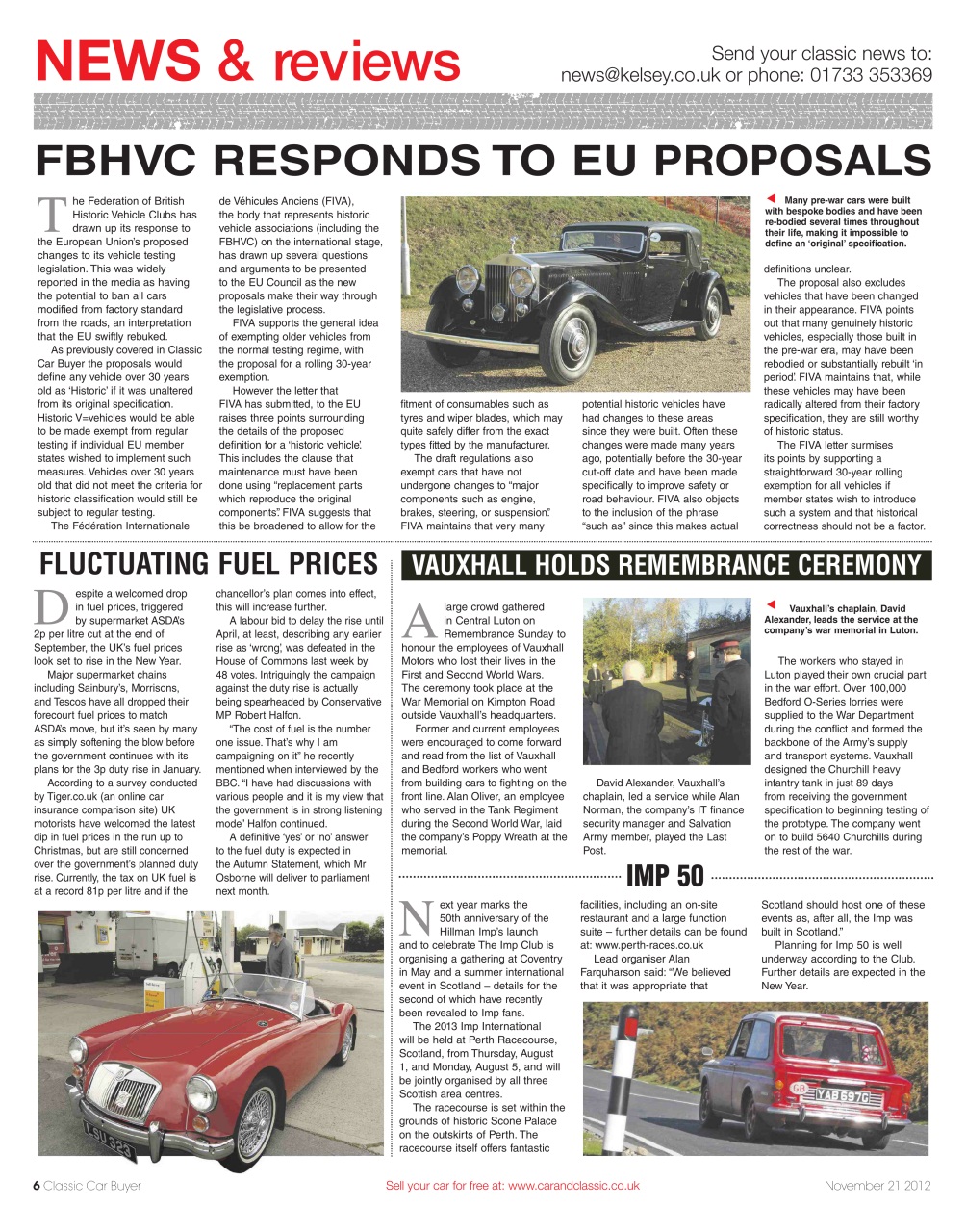 Classic Car Buyer Preview Pages