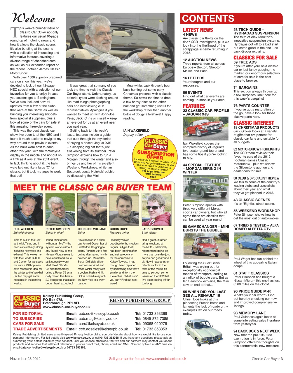 Classic Car Buyer Preview Pages