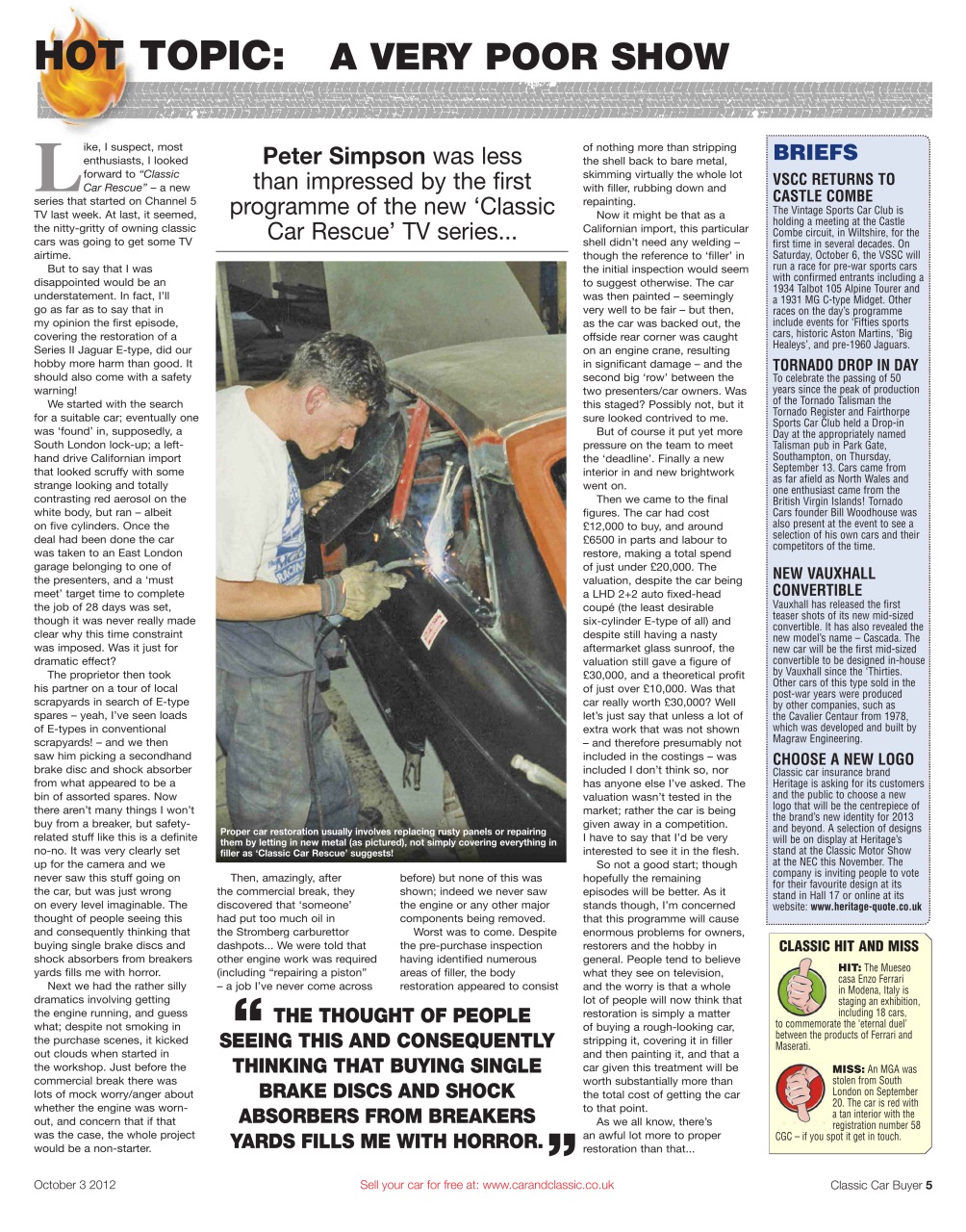 Classic Car Buyer Preview Pages