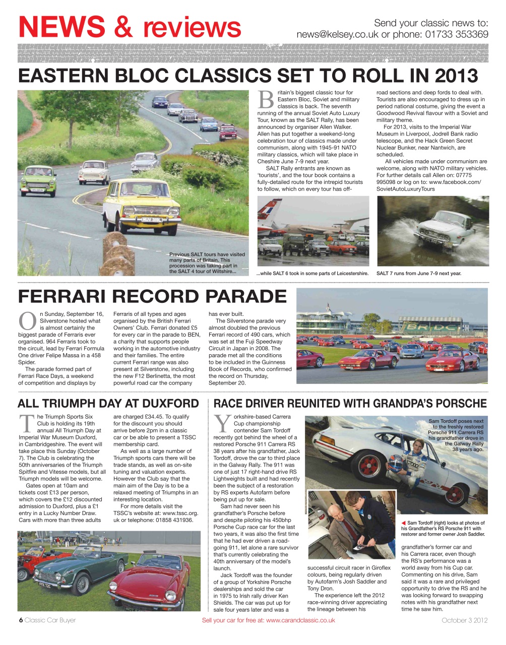 Classic Car Buyer Preview Pages