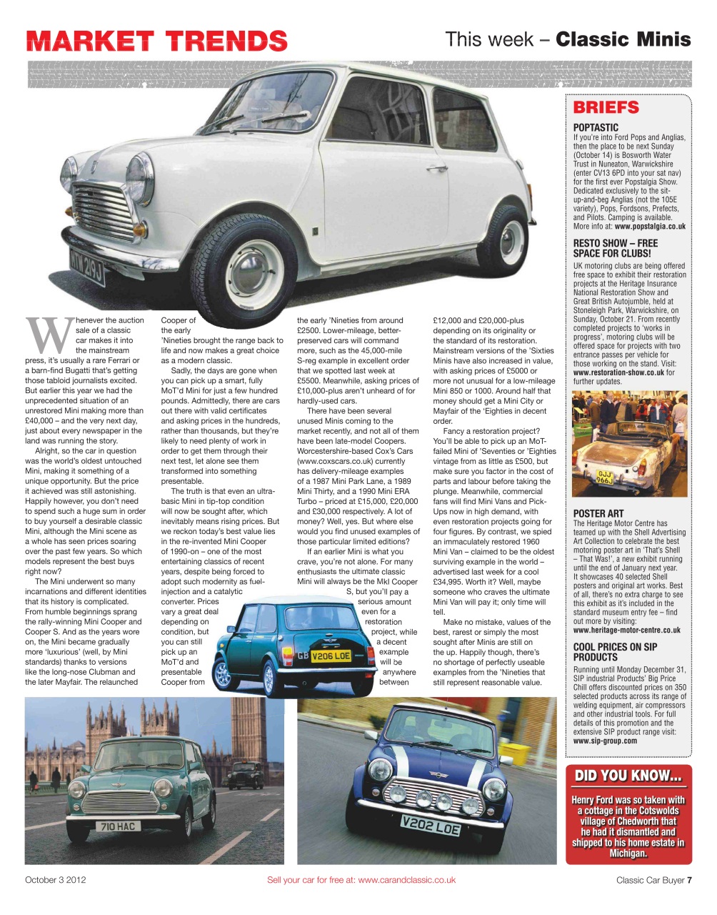 Classic Car Buyer Preview Pages