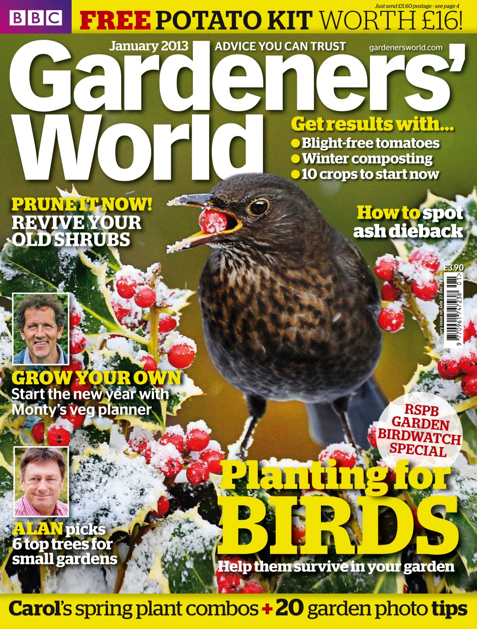BBC Gardeners’ World Magazine Preview Pages