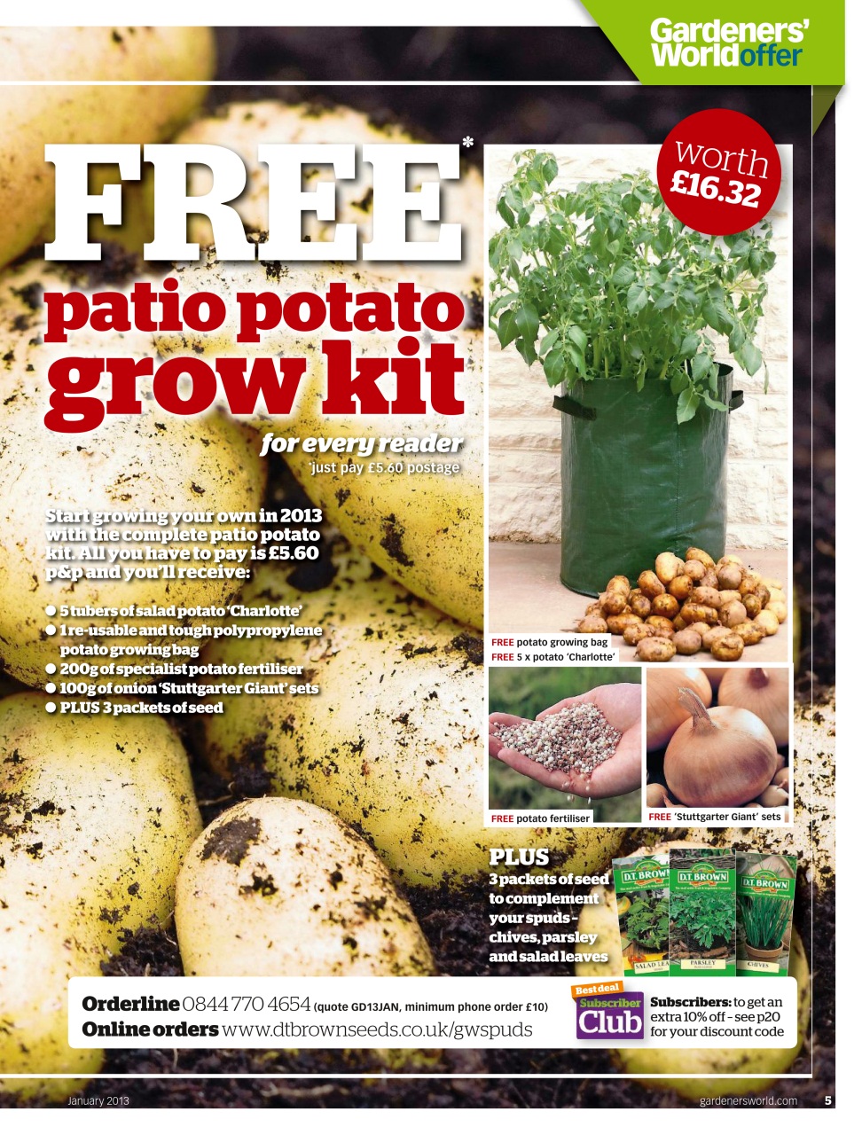 BBC Gardeners’ World Magazine Preview Pages