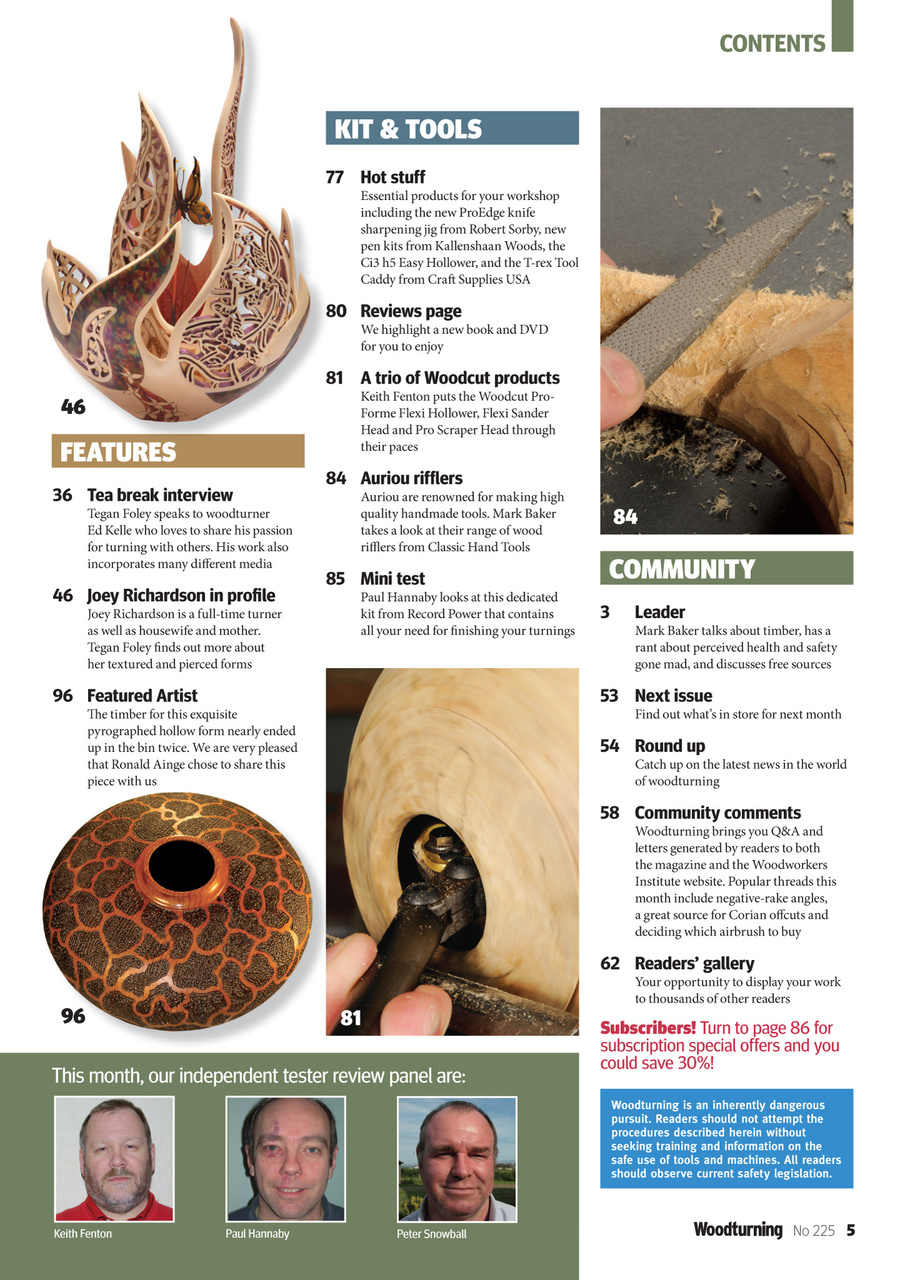 Woodturning Preview Pages