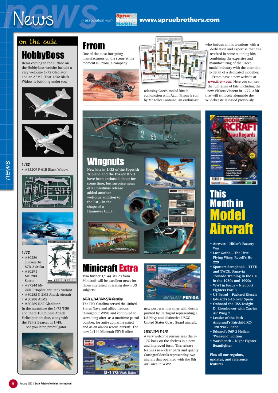 Scale Aviation and Military Modeller International (A) Preview Pages