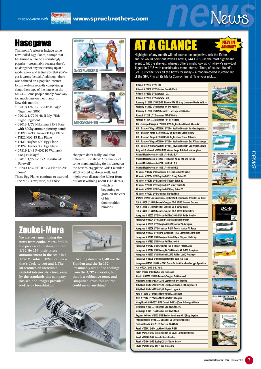 Scale Aviation and Military Modeller International (A) Preview Pages