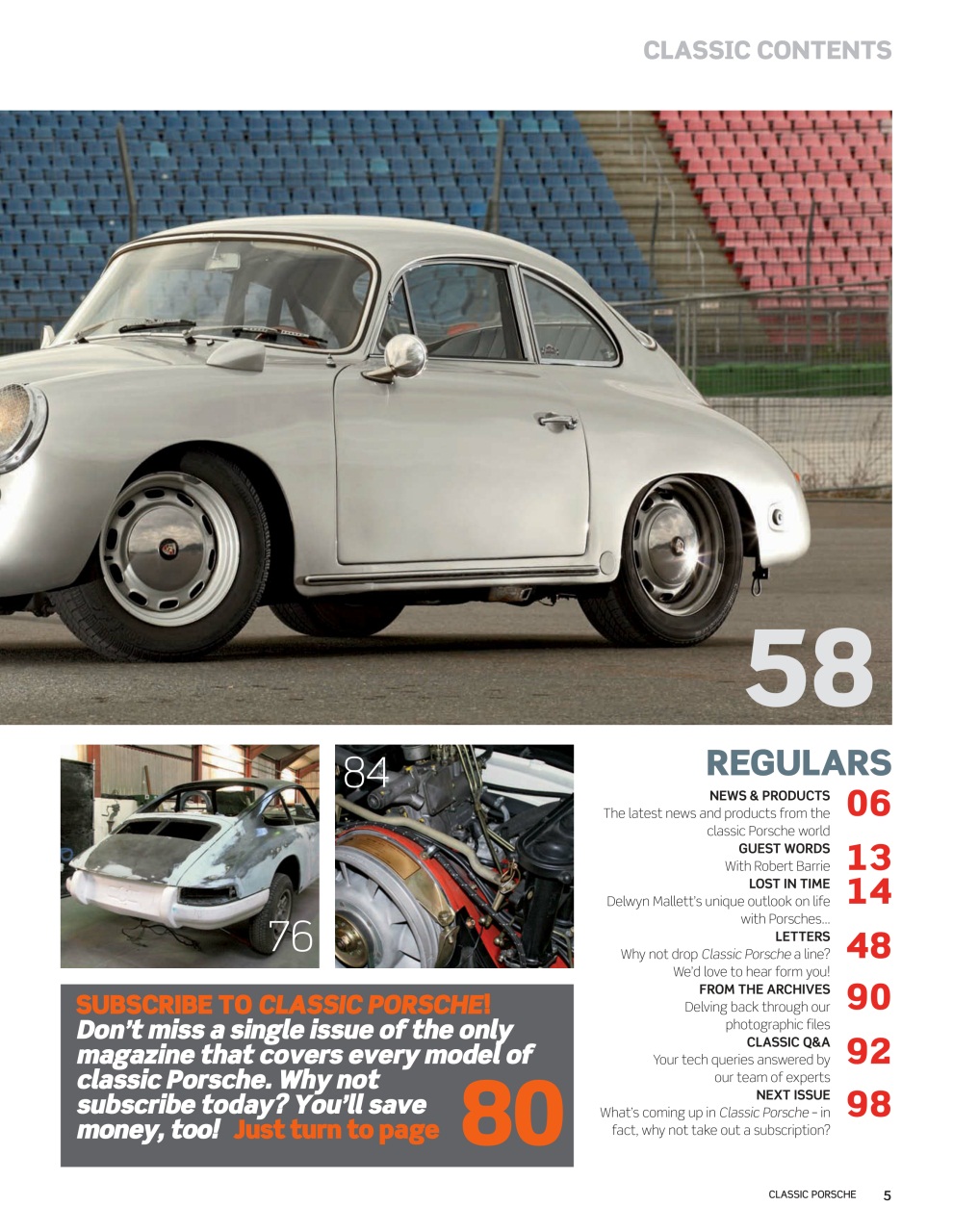 Classic Porsche Preview Pages