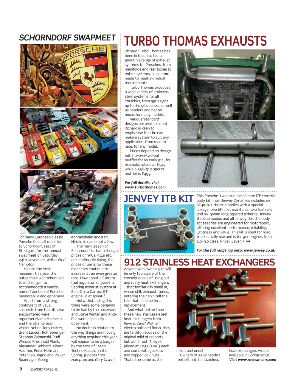 Classic Porsche Preview Pages