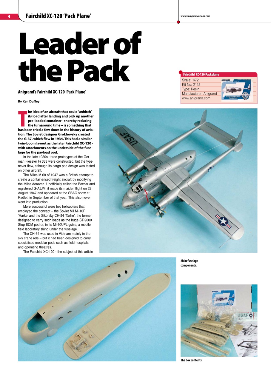 Model Aircraft Preview Pages