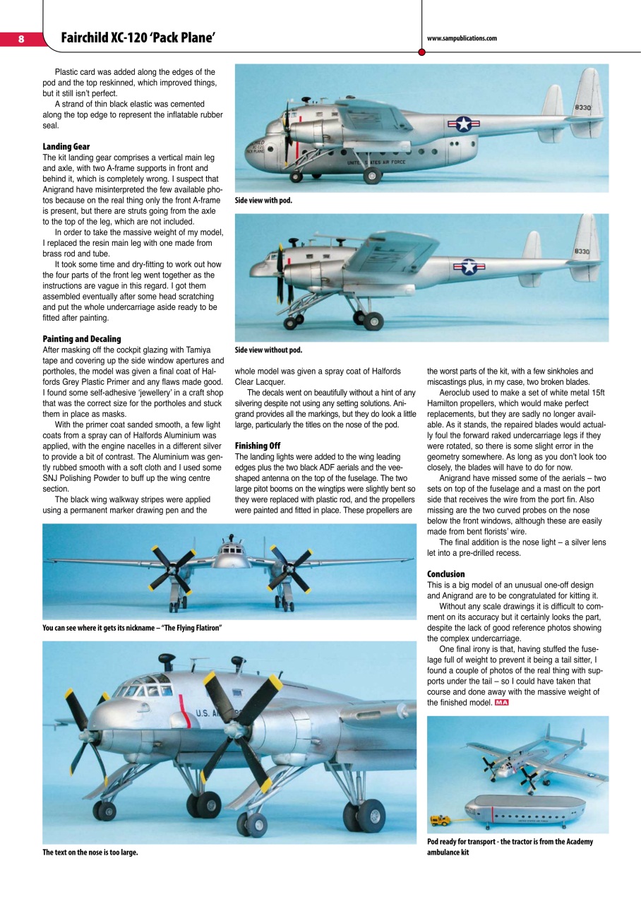 Model Aircraft Preview Pages