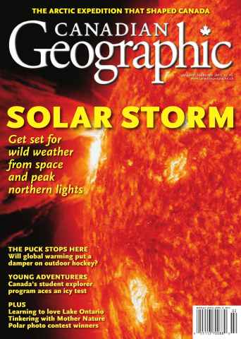 Canadian Geographic issue January - February 2013
