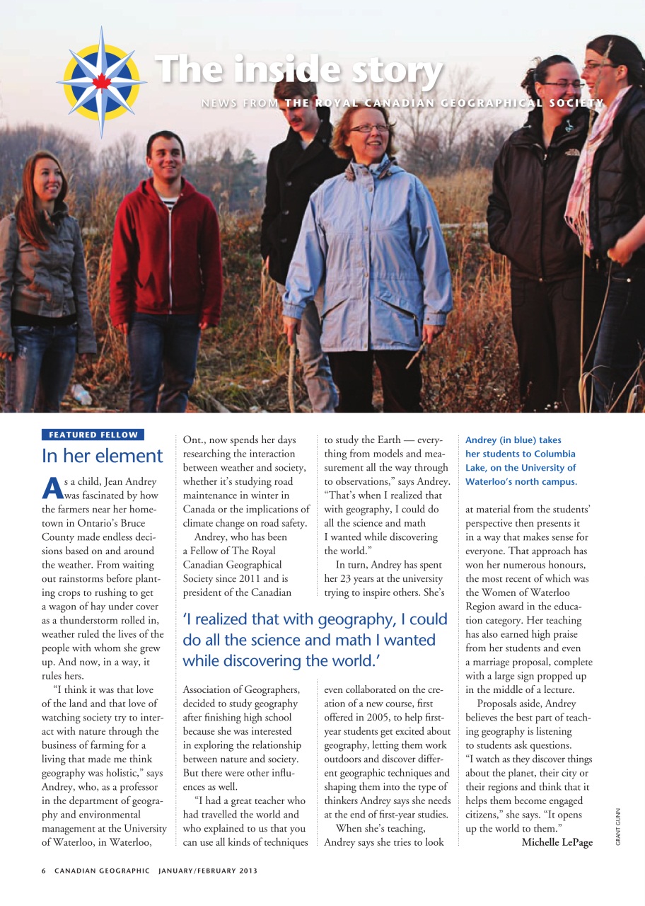 Canadian Geographic Preview Pages