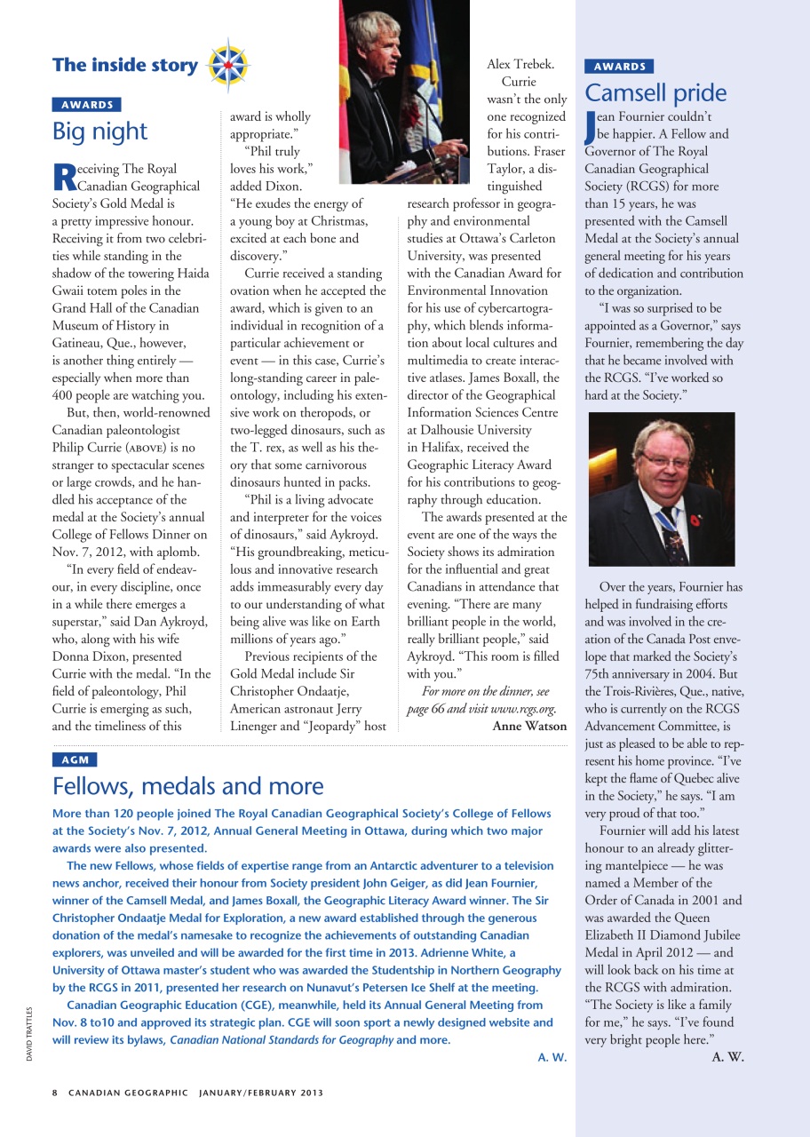 Canadian Geographic Preview Pages