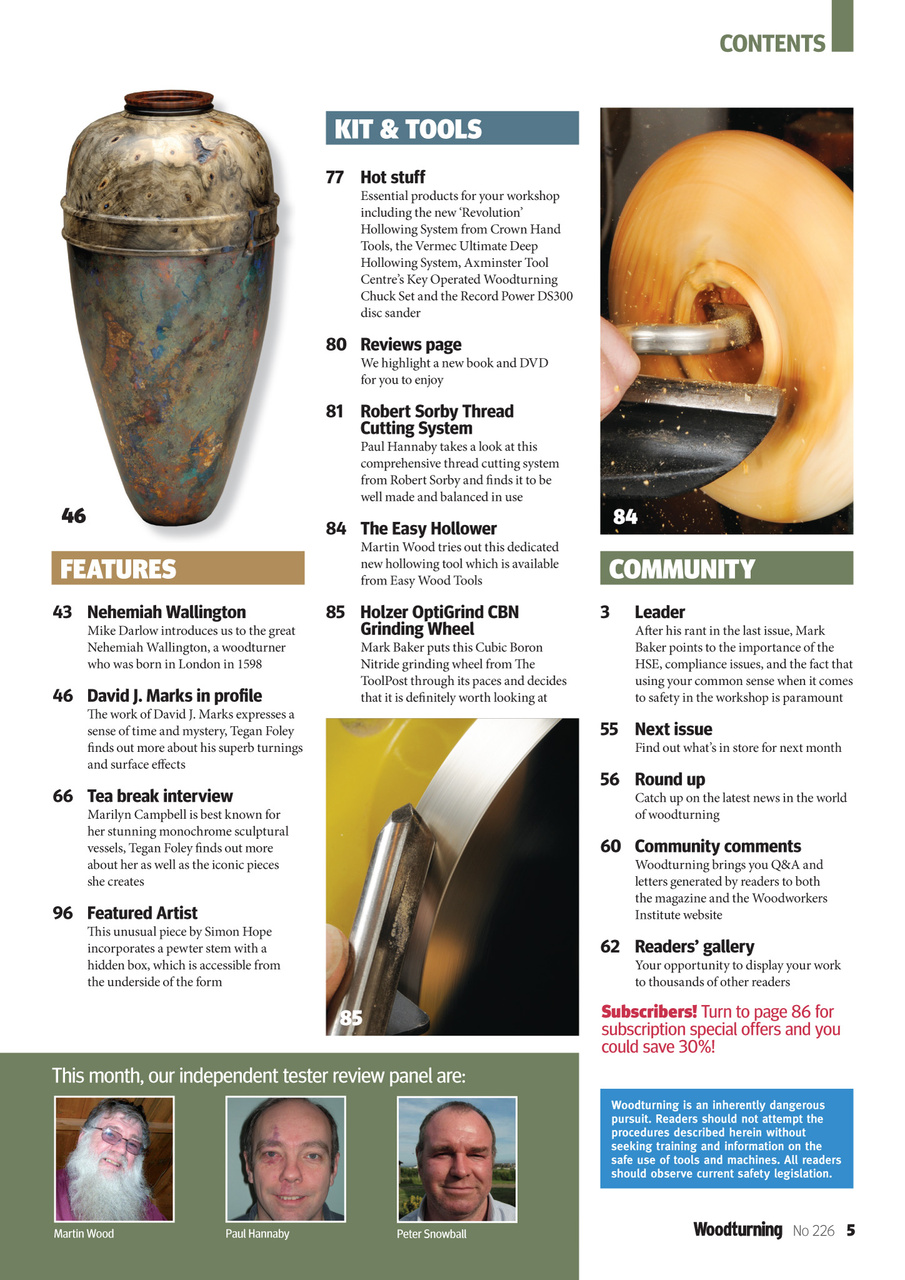 Woodturning Preview Pages