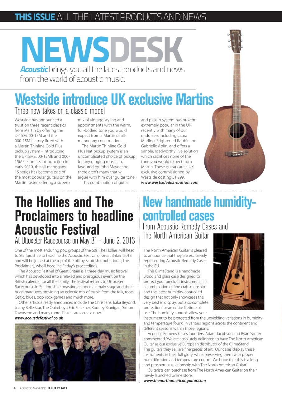 Acoustic Preview Pages